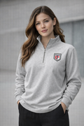 Unisex Half-Zip Sweatshirt