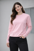 Plain Long Sleeve T-Shirt (Women)